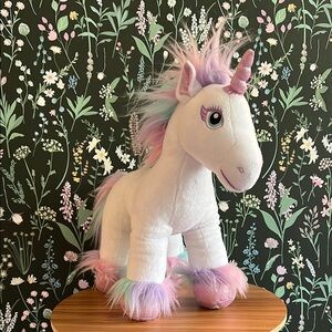 BUILD-A-BEAR Magic Unicorn Fairy Friend stuffed animal. MAKES MAGICAL NOISES!